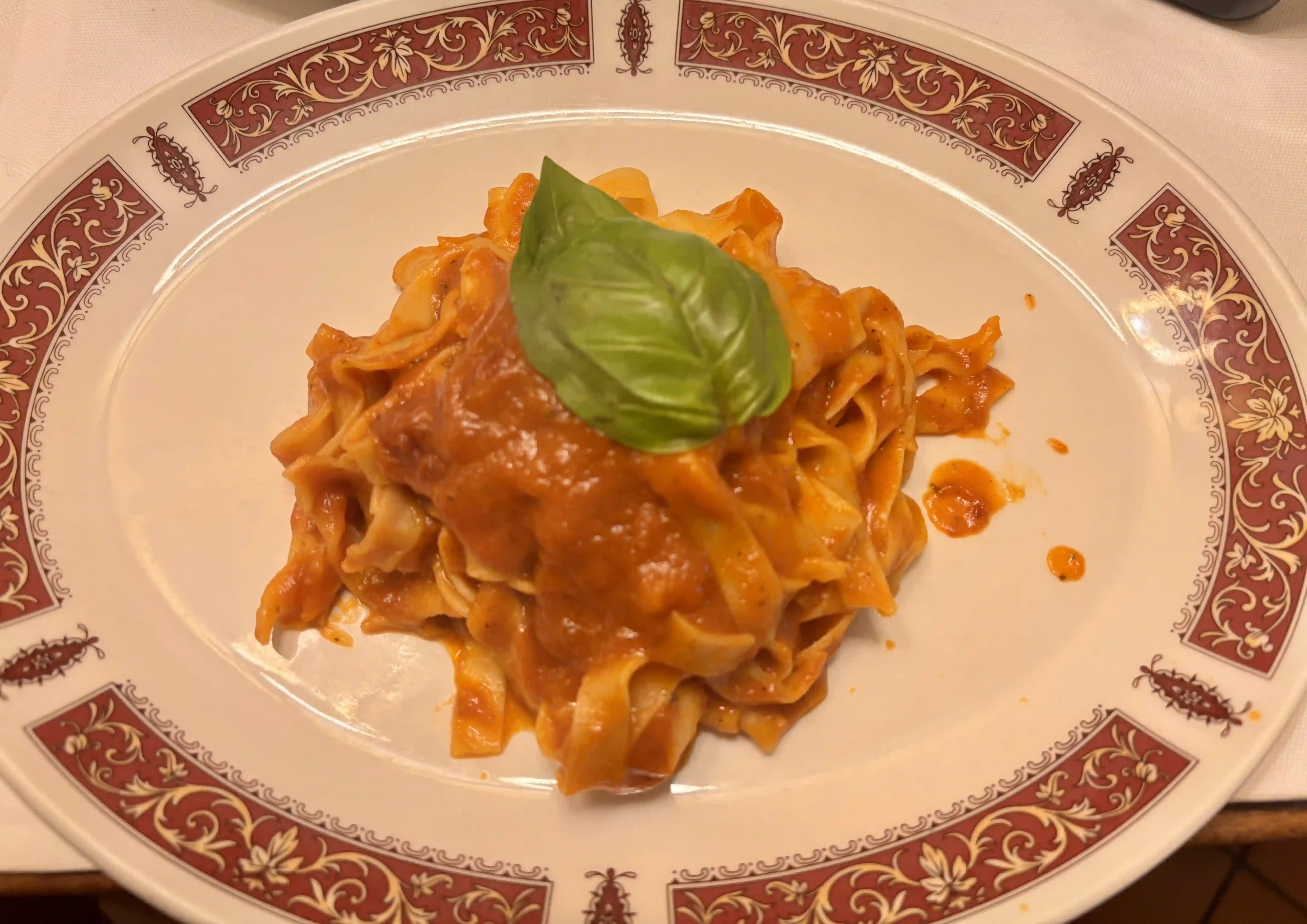 Tagliatelle alla pomarola
