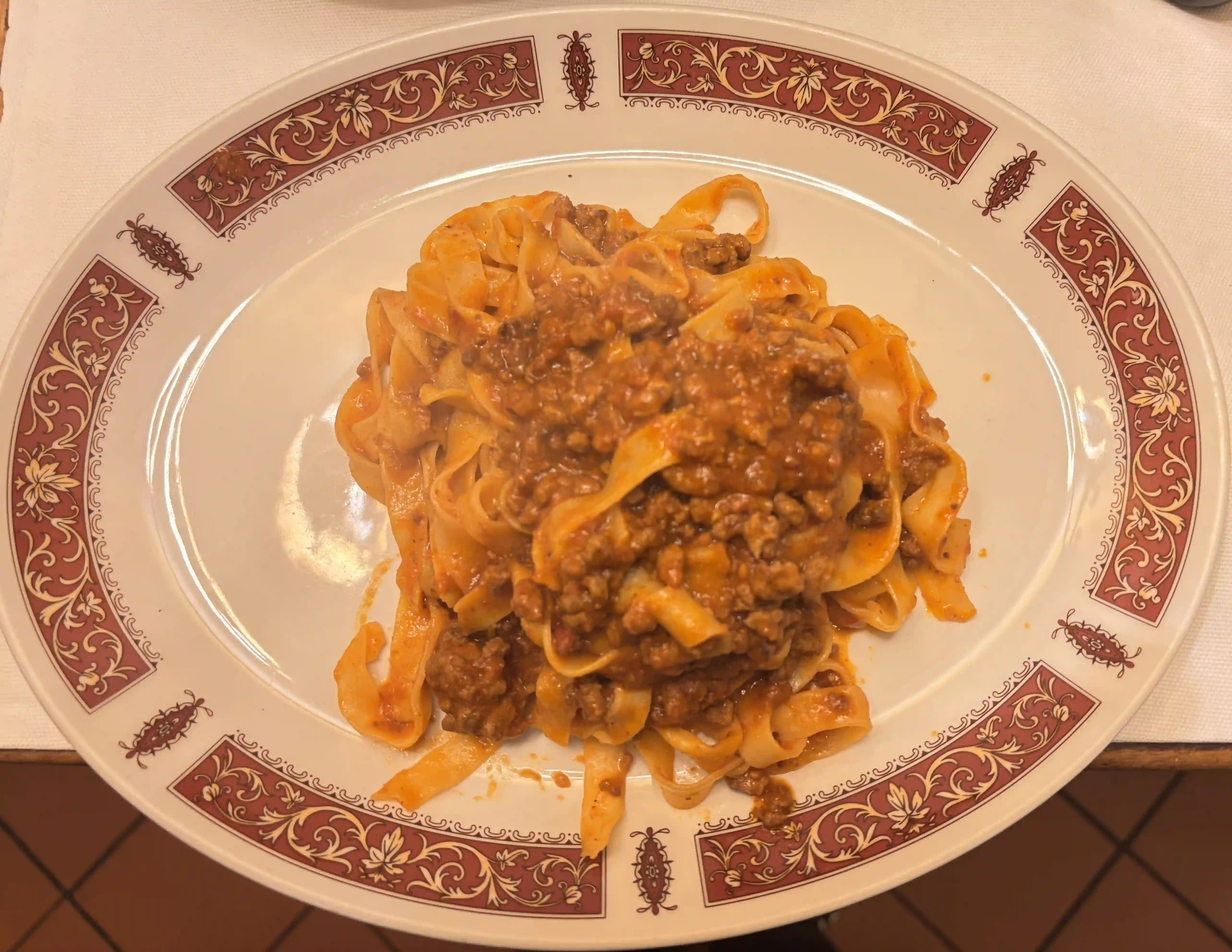 Tagliatelle al ragù