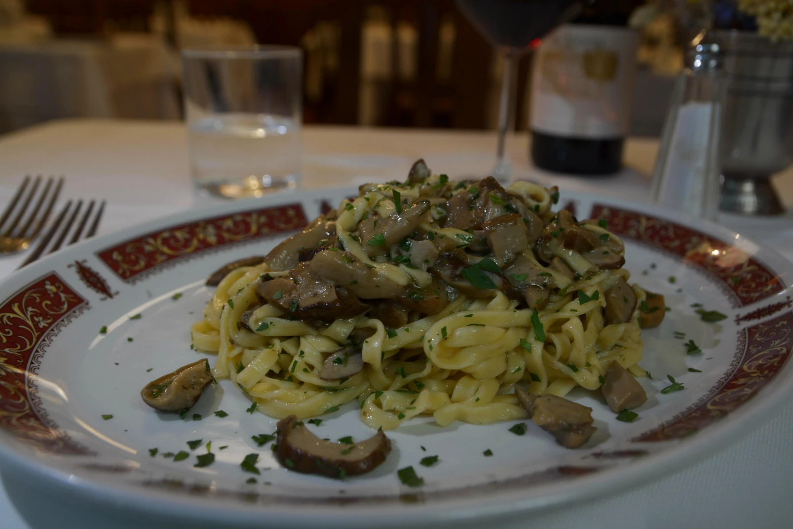 Tagliolini ai porcini